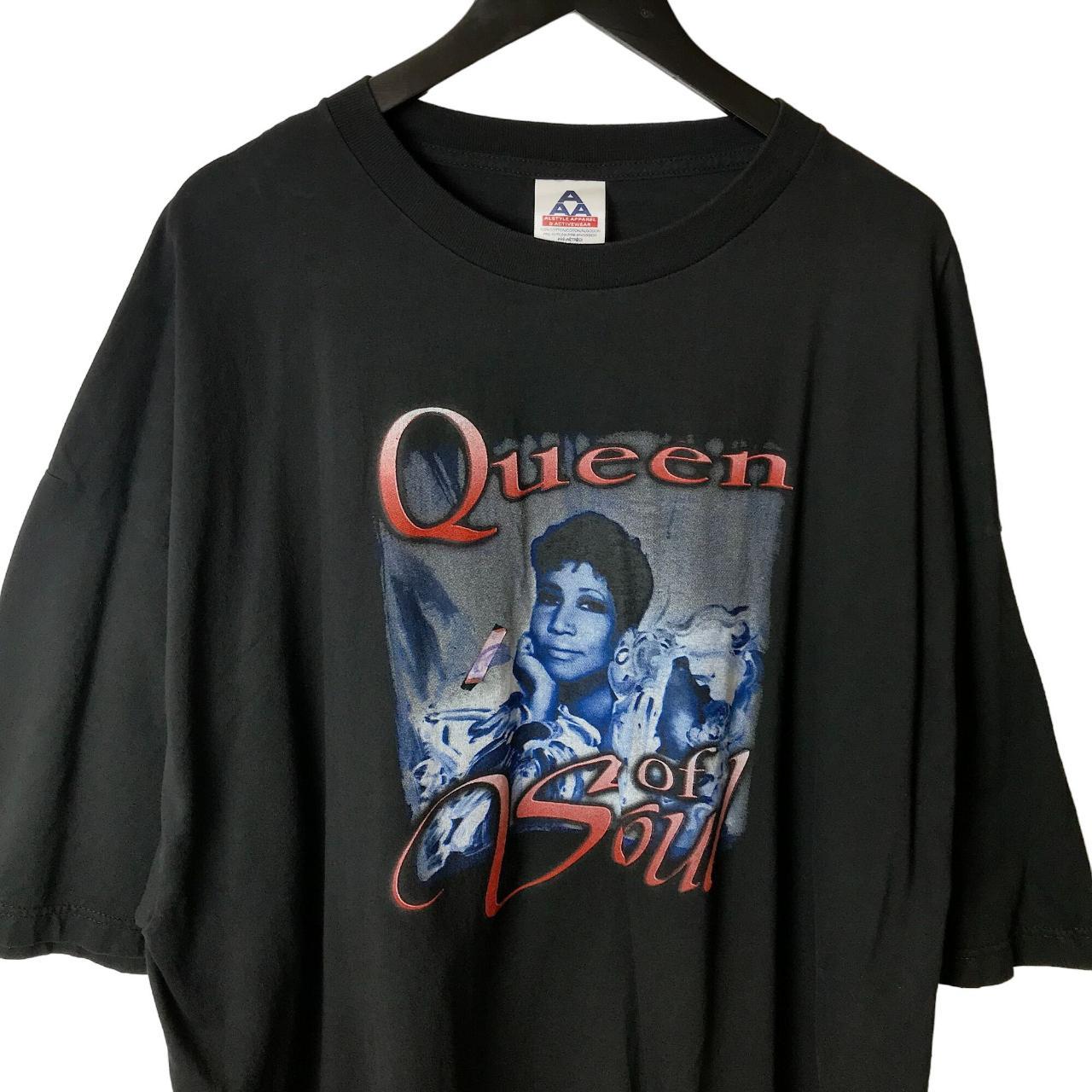 Aretha Franklin Rap Tee Black 3XL XXXL Graphic T... - Depop