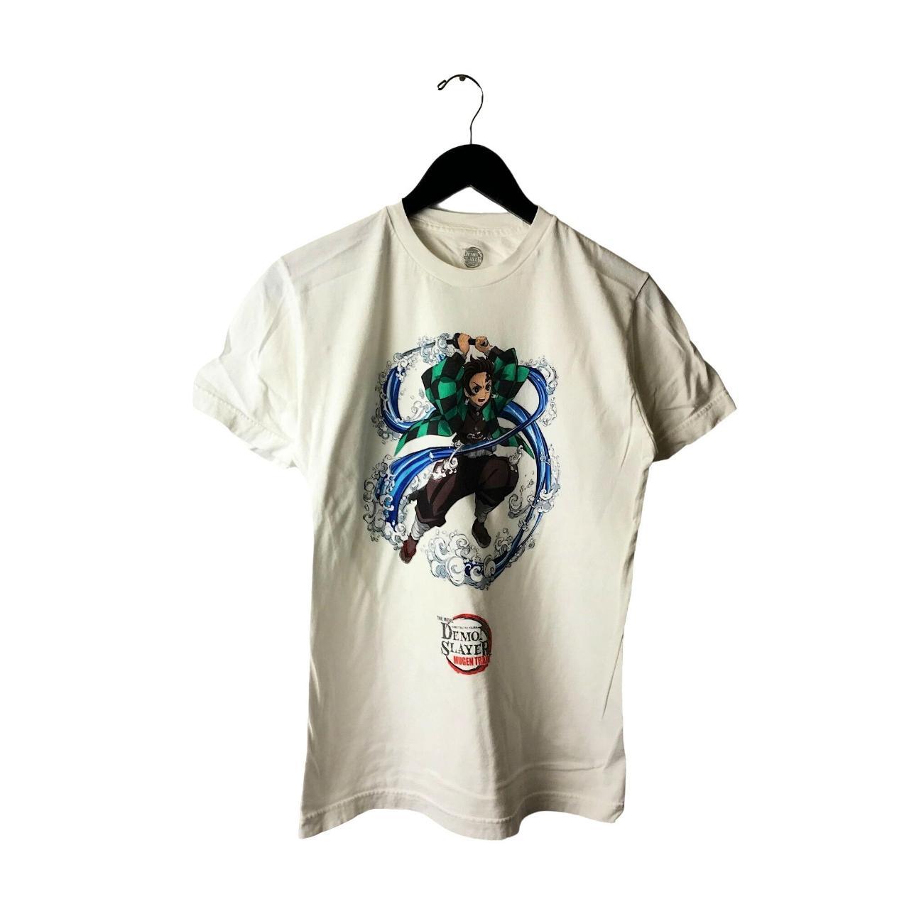 Demon Slayer Mugen Train T Shirt Adult White Medium... - Depop