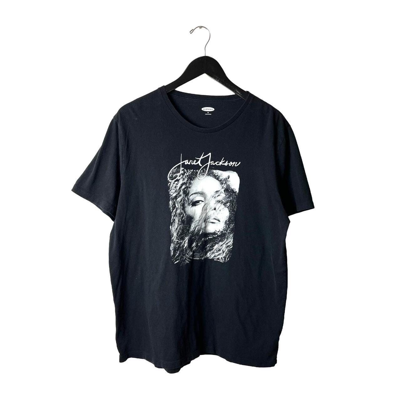 Janet Jackson T Shirt Black XL Extra Large American... - Depop