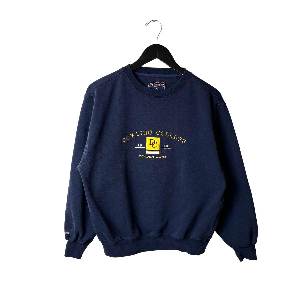 Vintage Dowling College Crewneck Sweatshirt Adult... - Depop