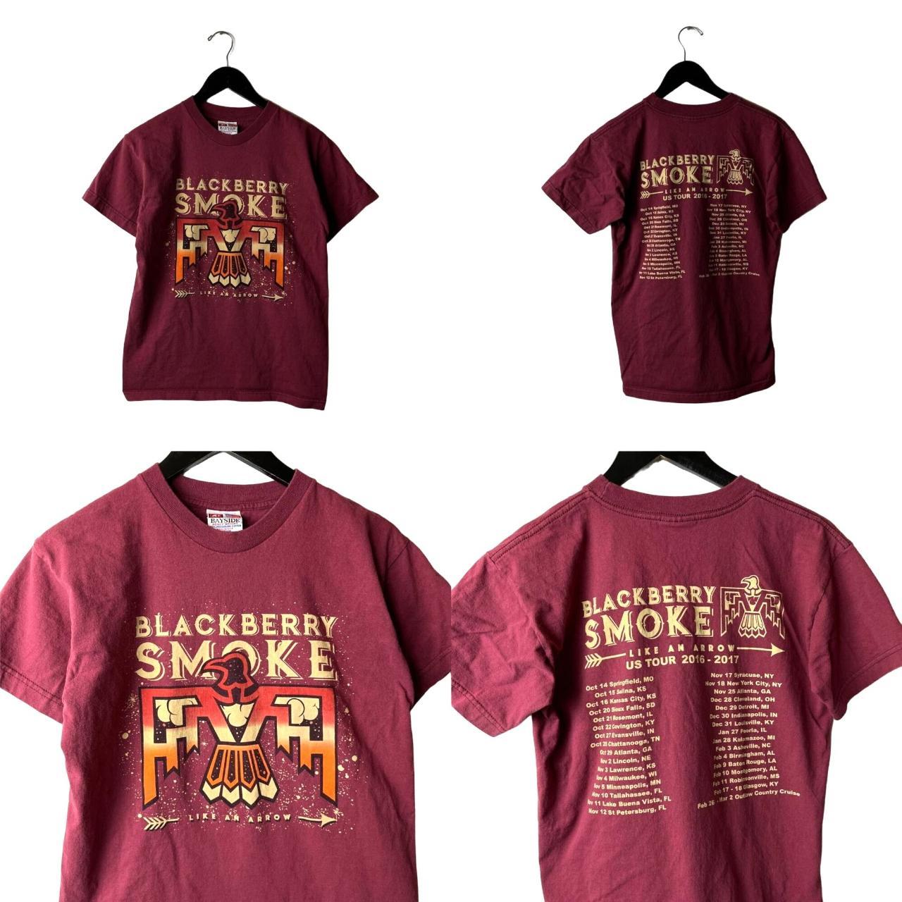 ZHENWA Blackberry Smoke Men's 100% Cotton Casual T-Shirt