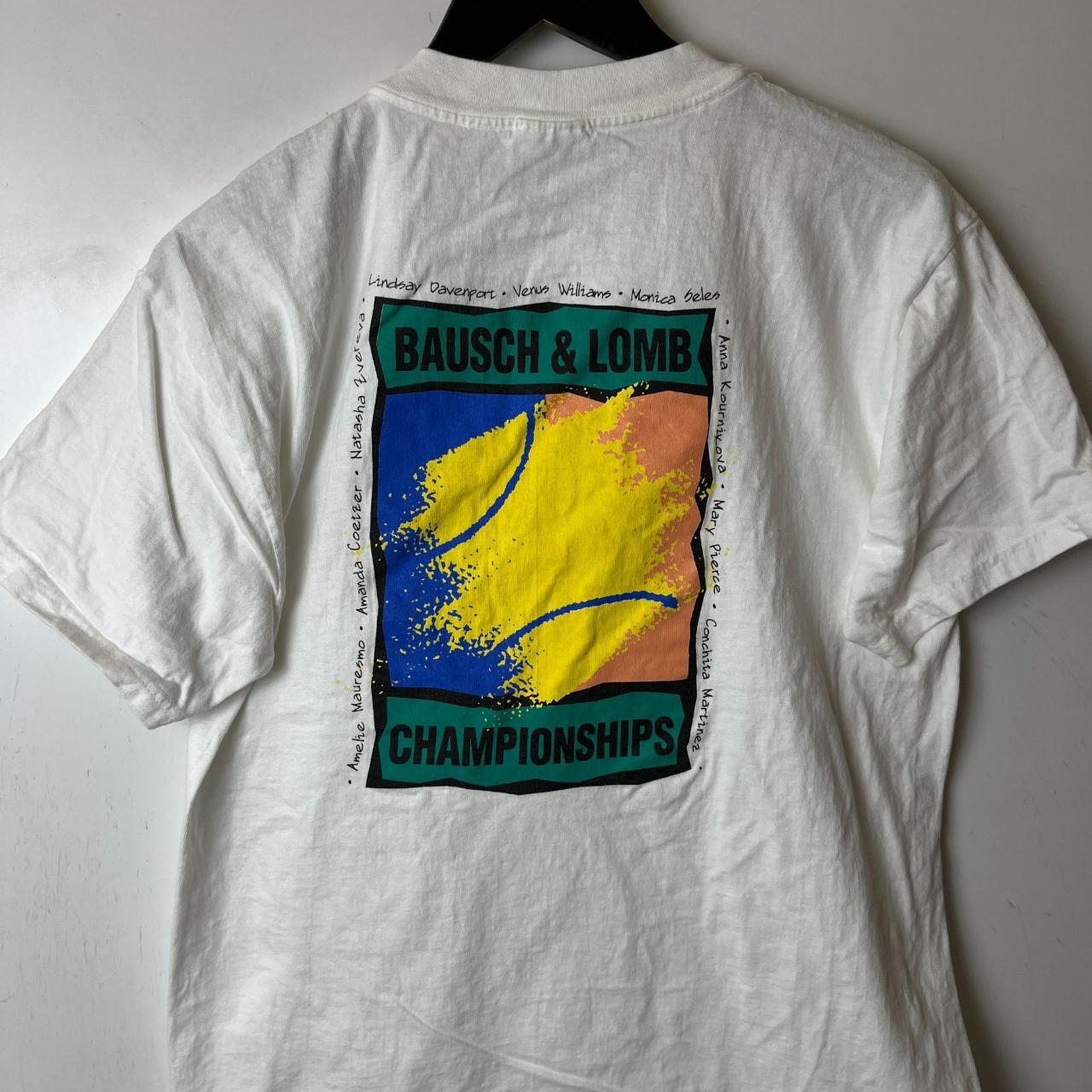 1999 Bausch & Lomb Championships T Shirt Vintage 90s... Depop