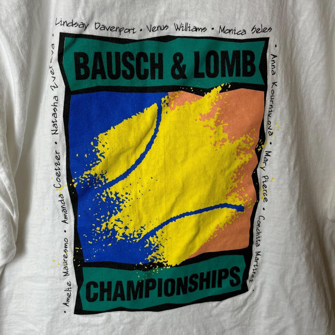 1999 Bausch & Lomb Championships T Shirt Vintage 90s... Depop