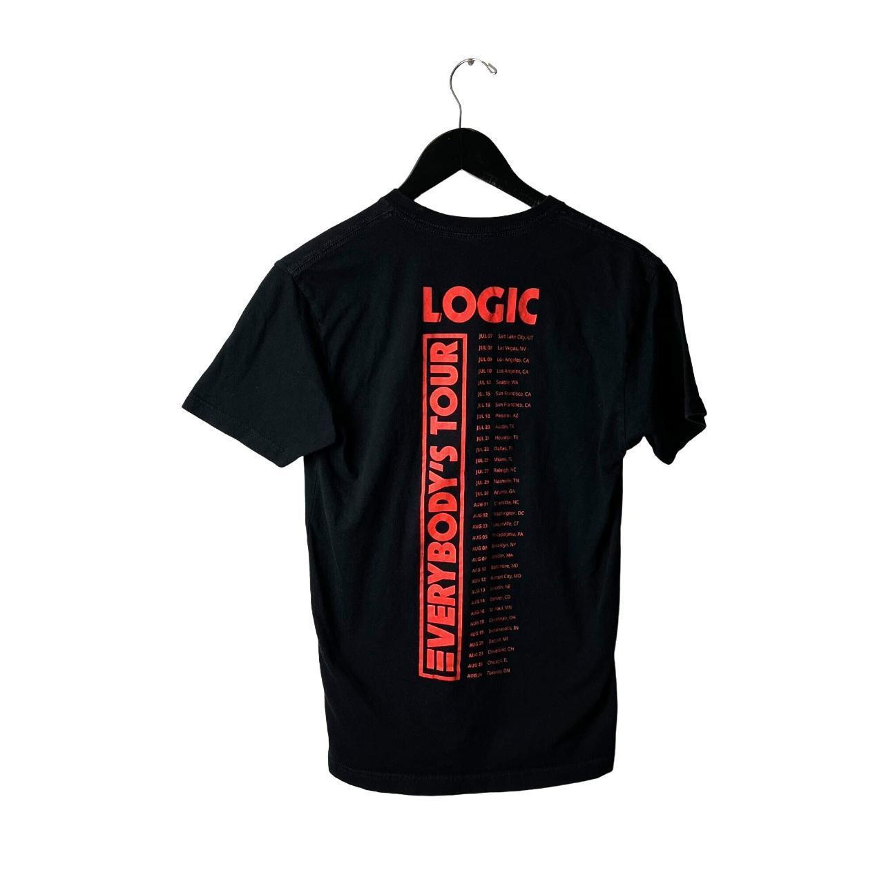 Logic Rap Tee T Shirt Adult Black Extra Small XS... Depop