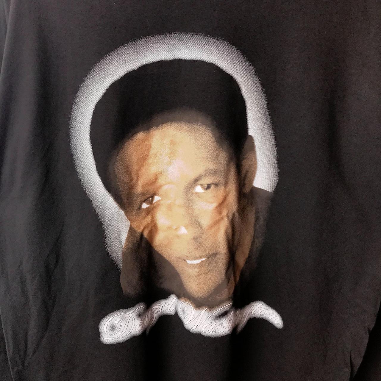 DEADSTOCK VINTAGE 00s NEW Denzel Washington Rap Tee... - Depop
