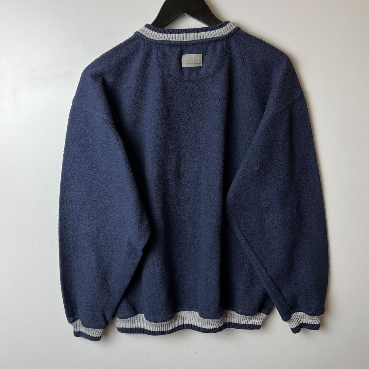 Vintage Alaska Crewneck Sweatshirt Adult Blue Medium... - Depop