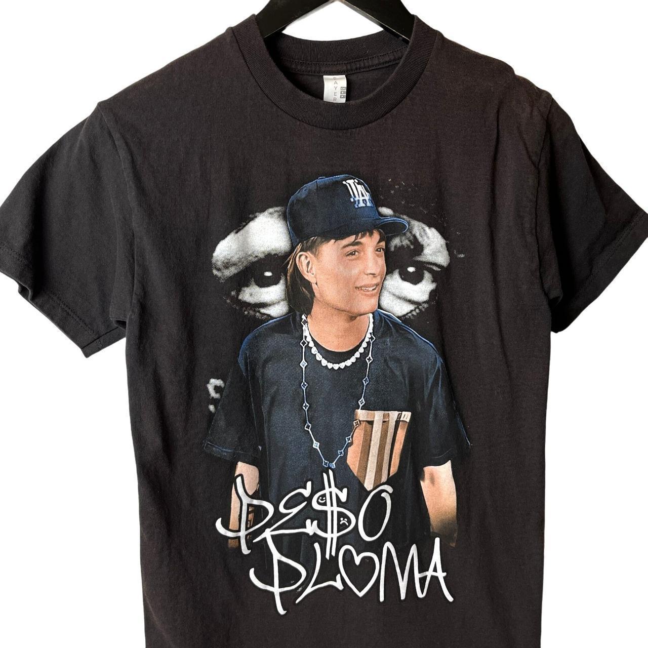 Peso Pluma Rap Tee T Shirt Black Extra Small XS... Depop
