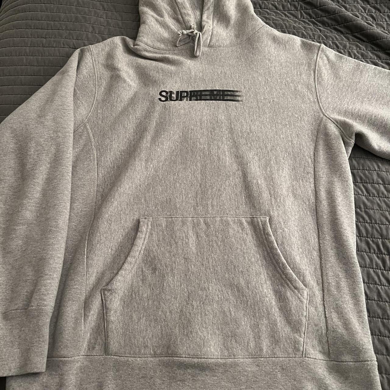 Supreme motion logo hoodie