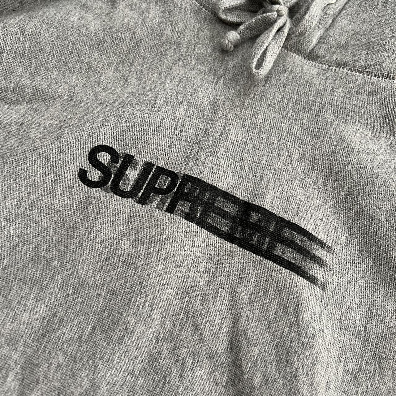 Supreme motion logo hoodie From very first motion... - Depop