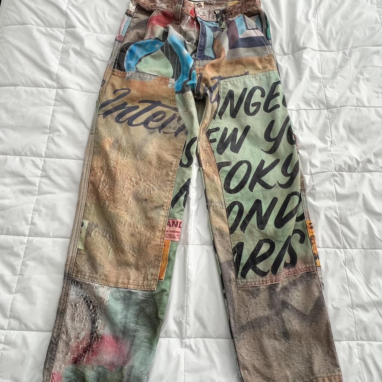 32 STUSSY WORK PANT ALFONSO CANVAS-