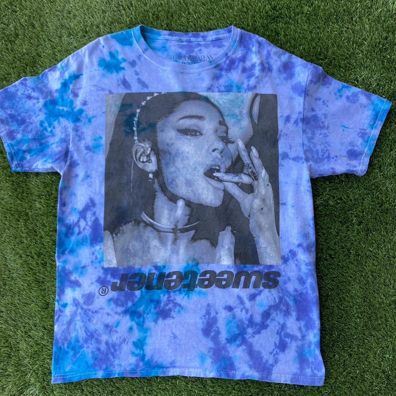 ariana grande tie dye shirt