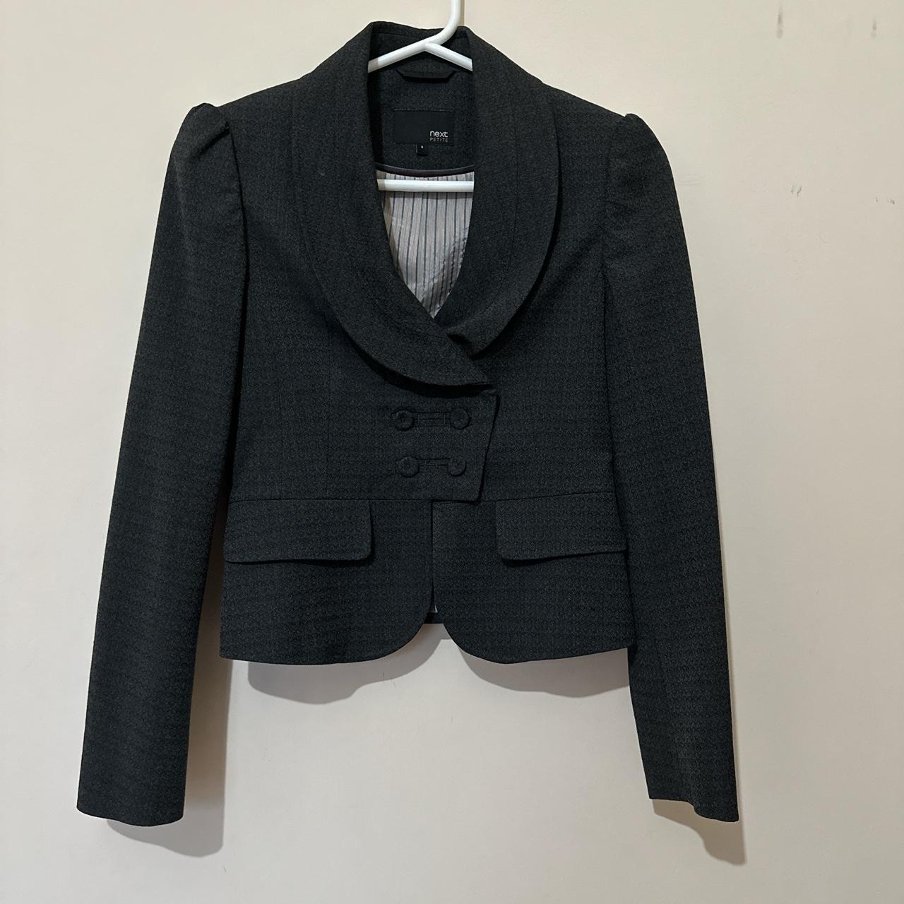 Suit jacket/ Blazer - Grey - UK size 6 - Excellent... - Depop