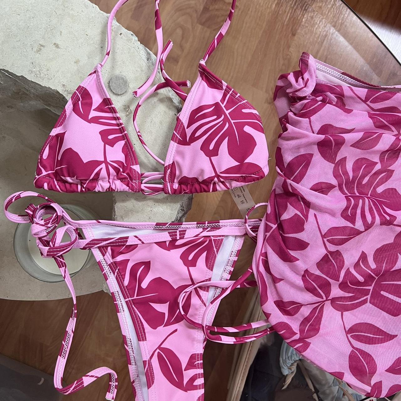 Shein 3 Piece Bikini — All Size Small Comes With Depop