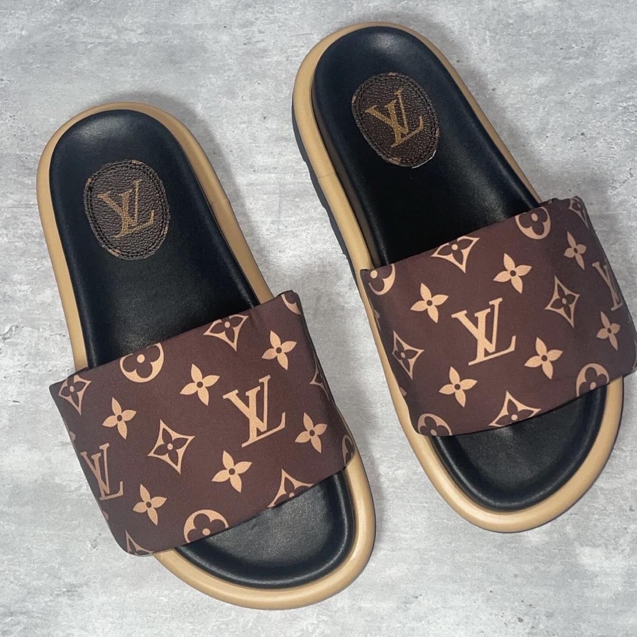 Louis Vuitton Pillow Sliders RRP £190.00 Size 6... Depop