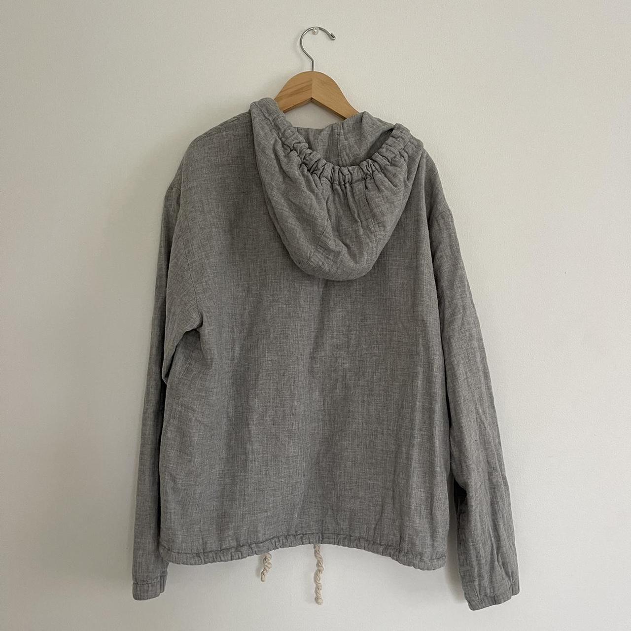 Quiksilver Women's Grey Jacket Depop