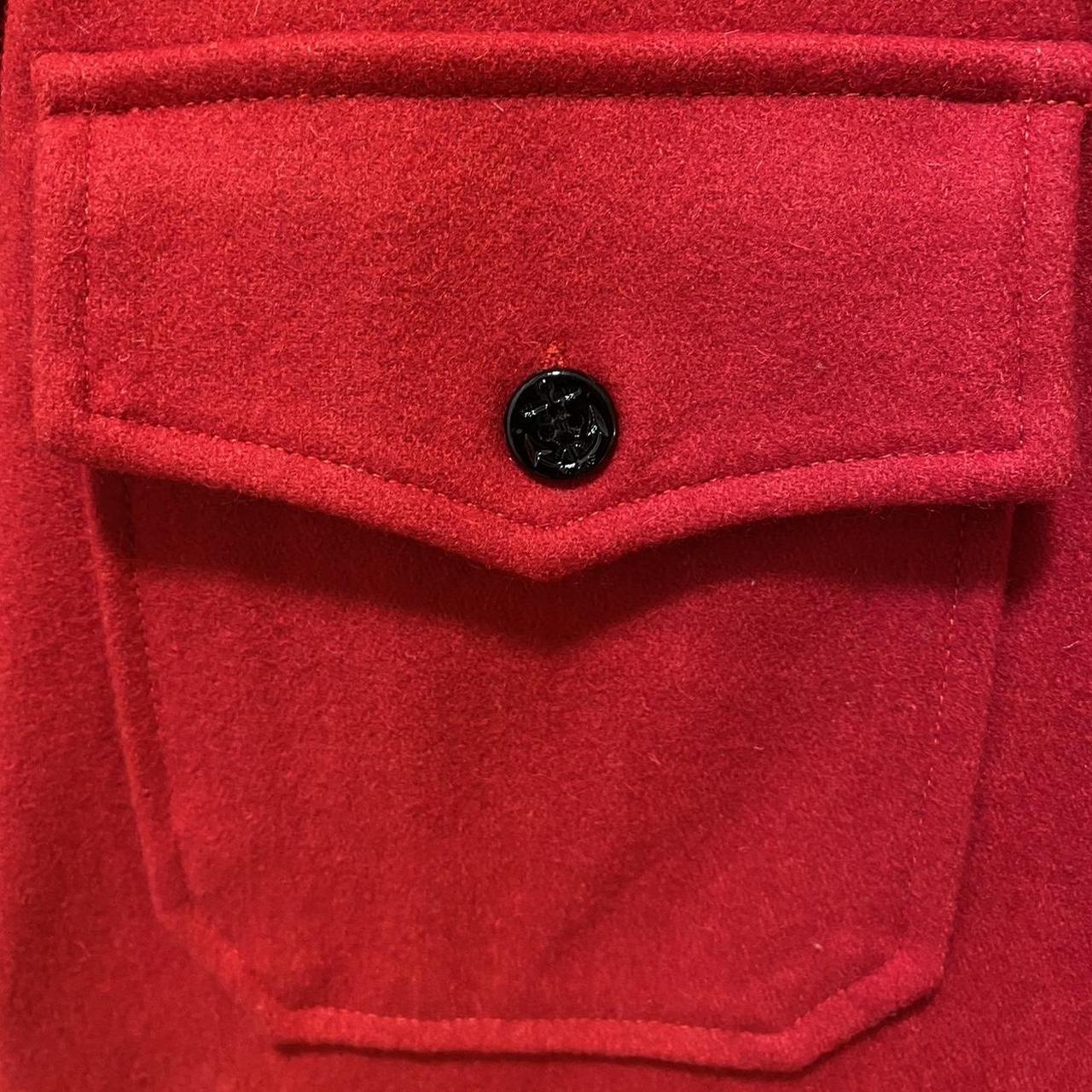Schott Men's Red and Black Shirt (3)