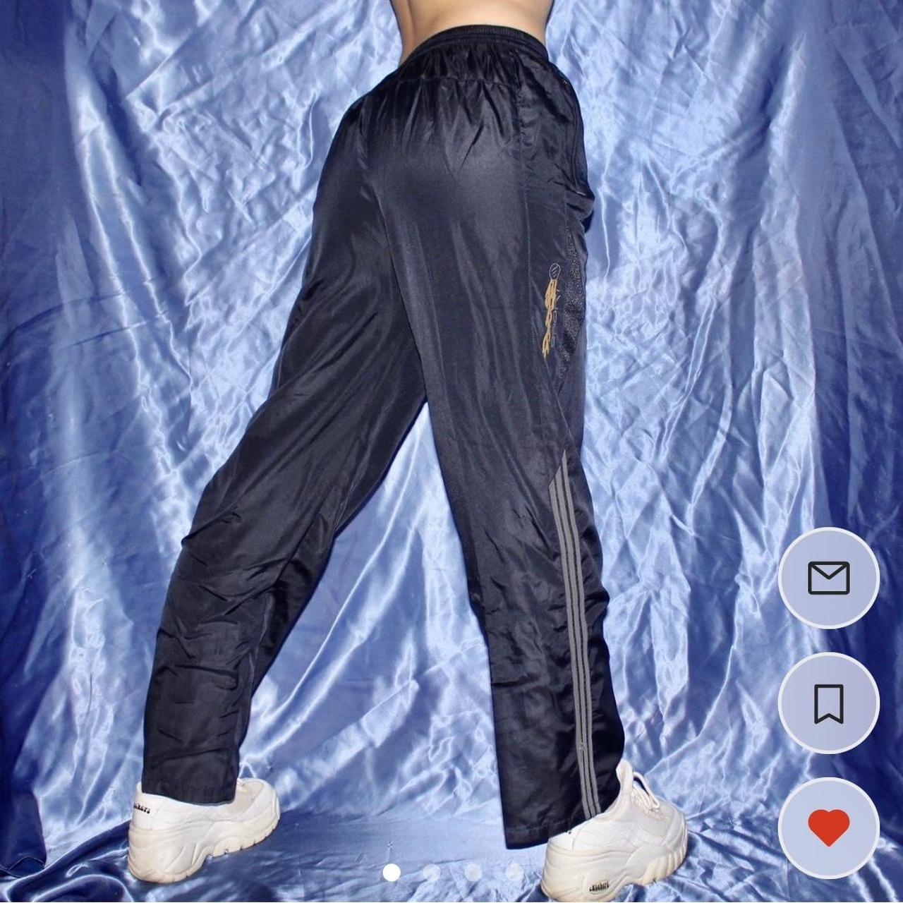 Blue discount flame sweatpants