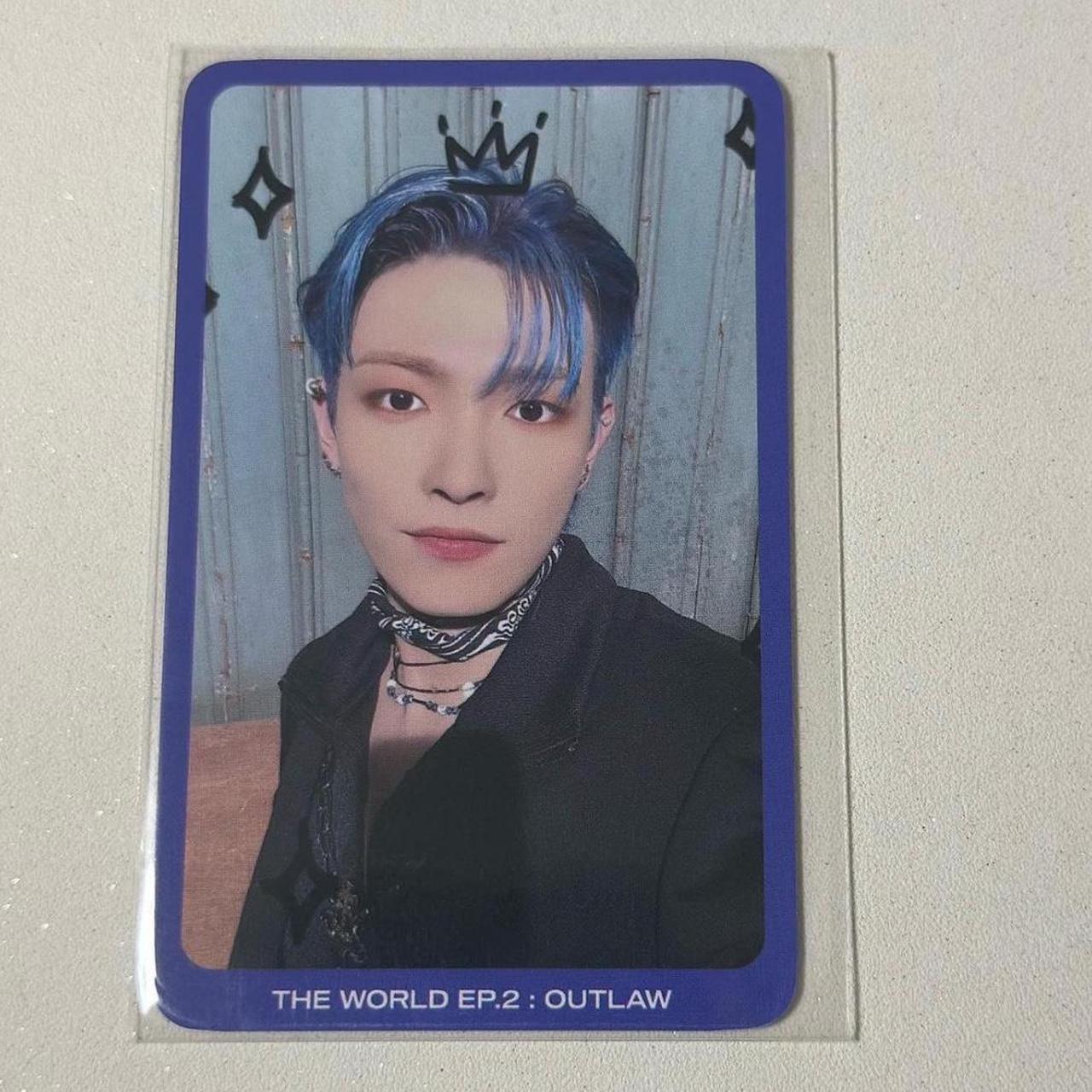 ATEEZ hongjoong broadcast postcard 2024