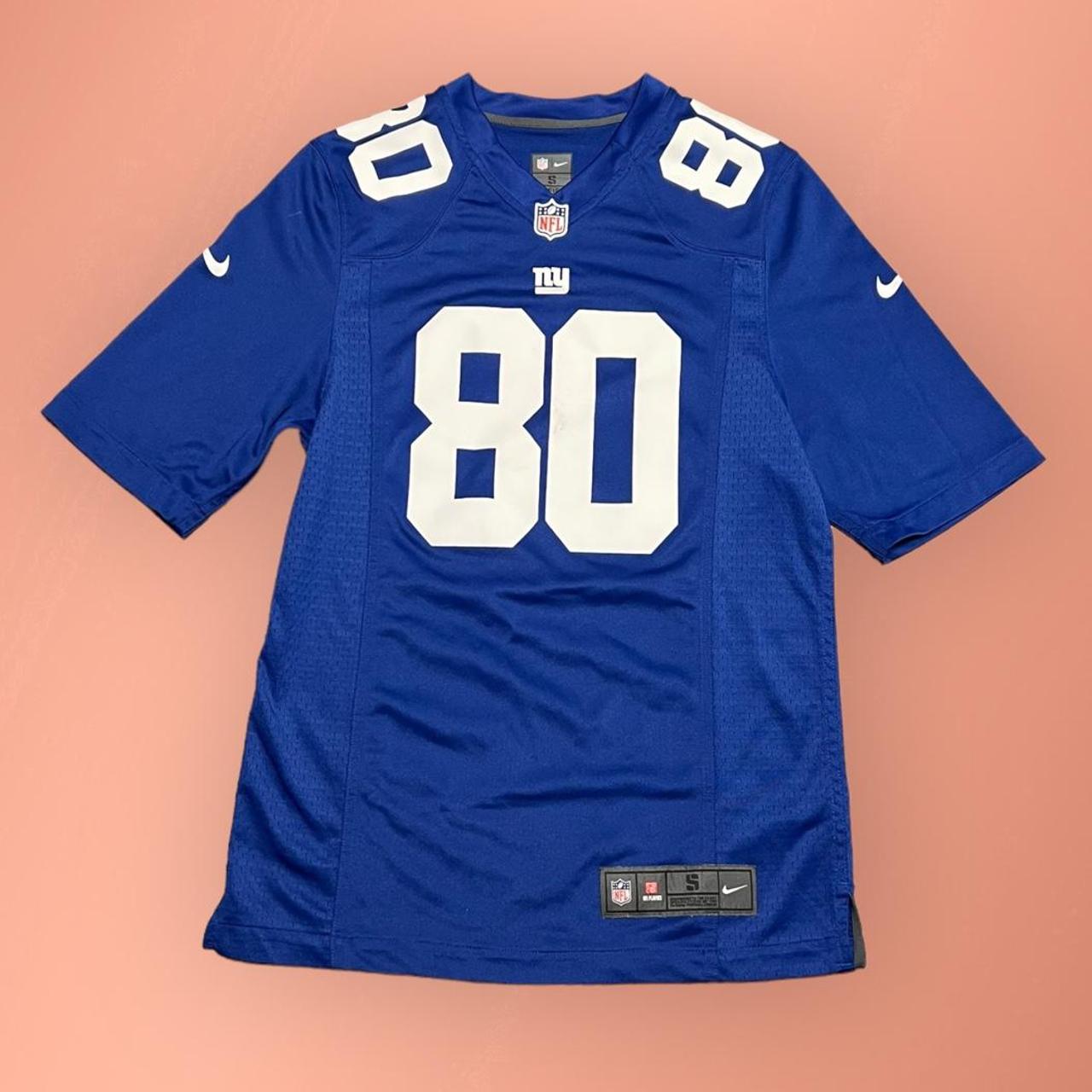 AUTHENTIC Giants Victor Cruz jersey. Lightly worn - Depop