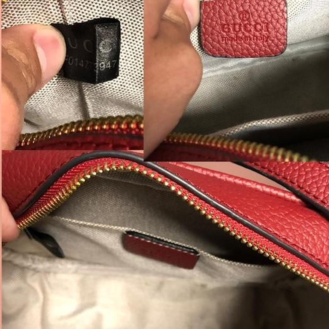 LV mini backpack Strap is ripped and zipper in - Depop