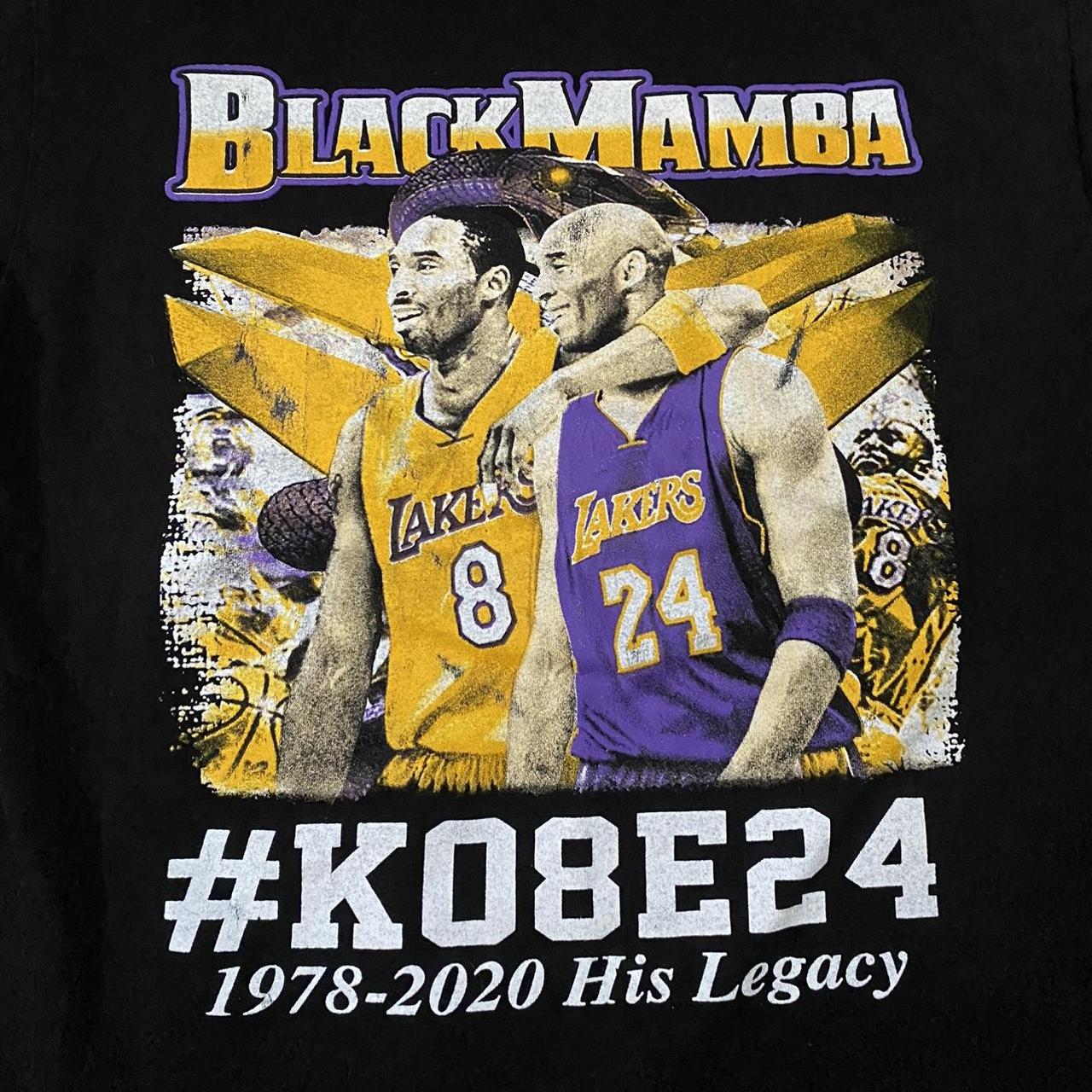 Kobe Bryant Nike Mens 1978-2020 T Shirt Size - Depop