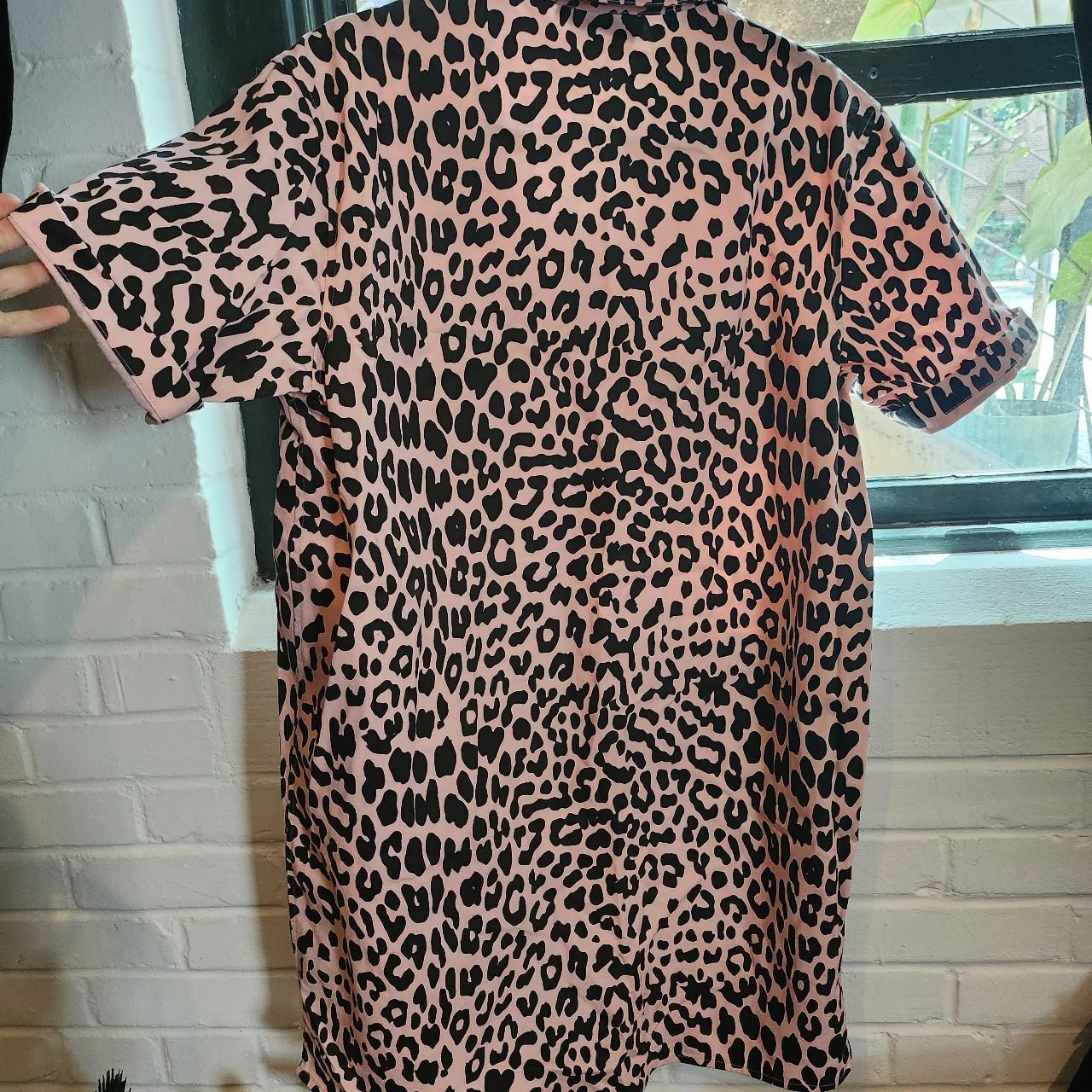 ♡Lazy Oaf Pink Leopard Utility Dress♡ - comfy and... - Depop