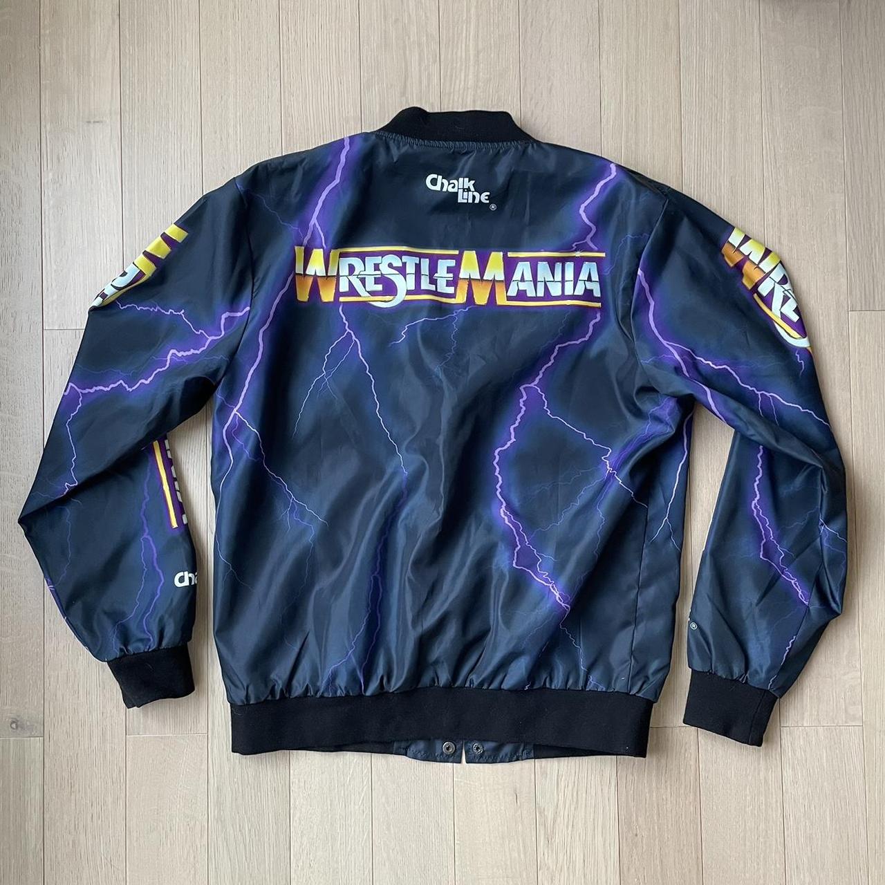 WWE/WWF Chalk line vintage style Wrestlemania | Depop