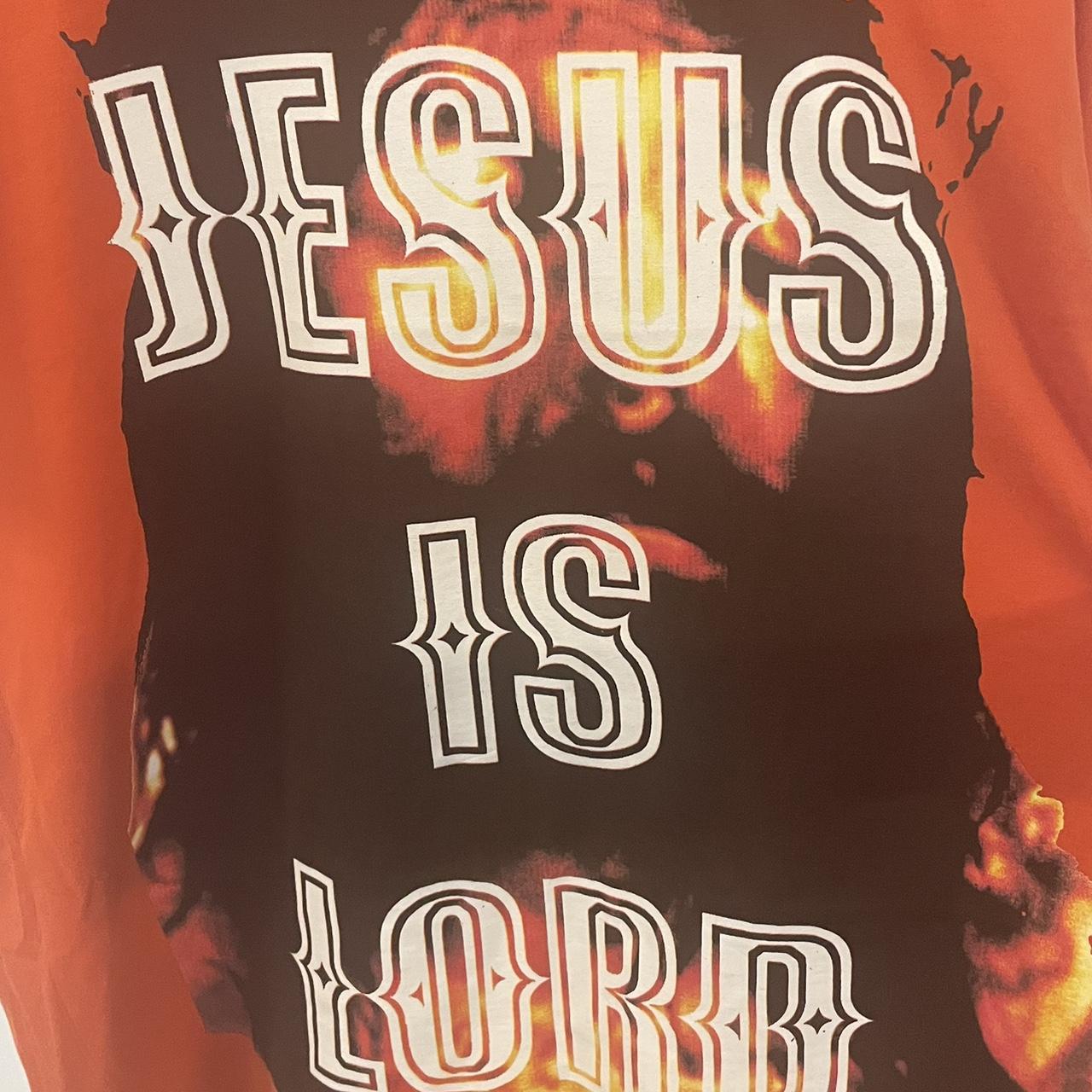 RARE Jesus Is Lord printed t shirt from the | Depop