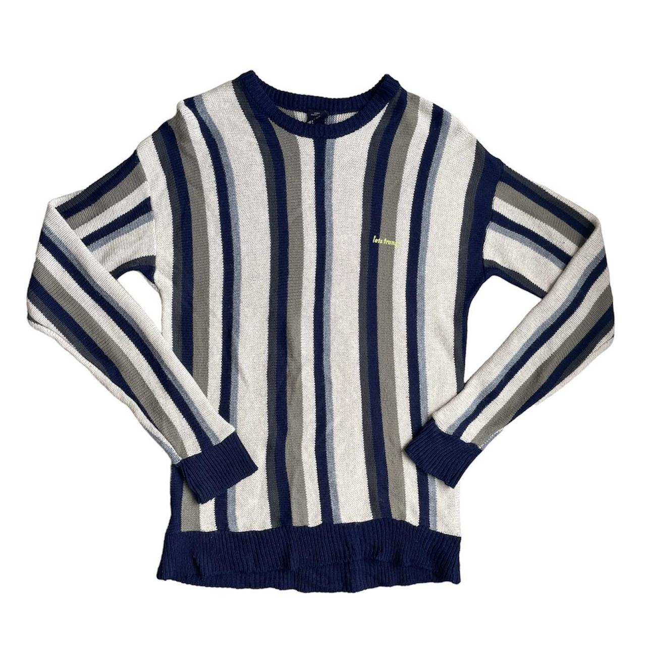 urban outfitters iets frans striped jumper lovely... Depop