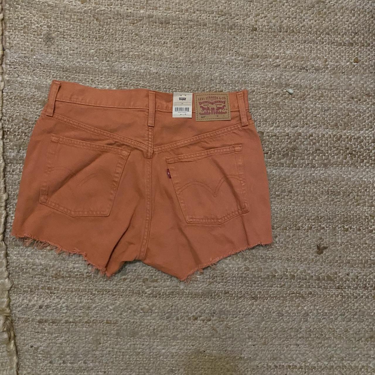 Orange deals levi shorts