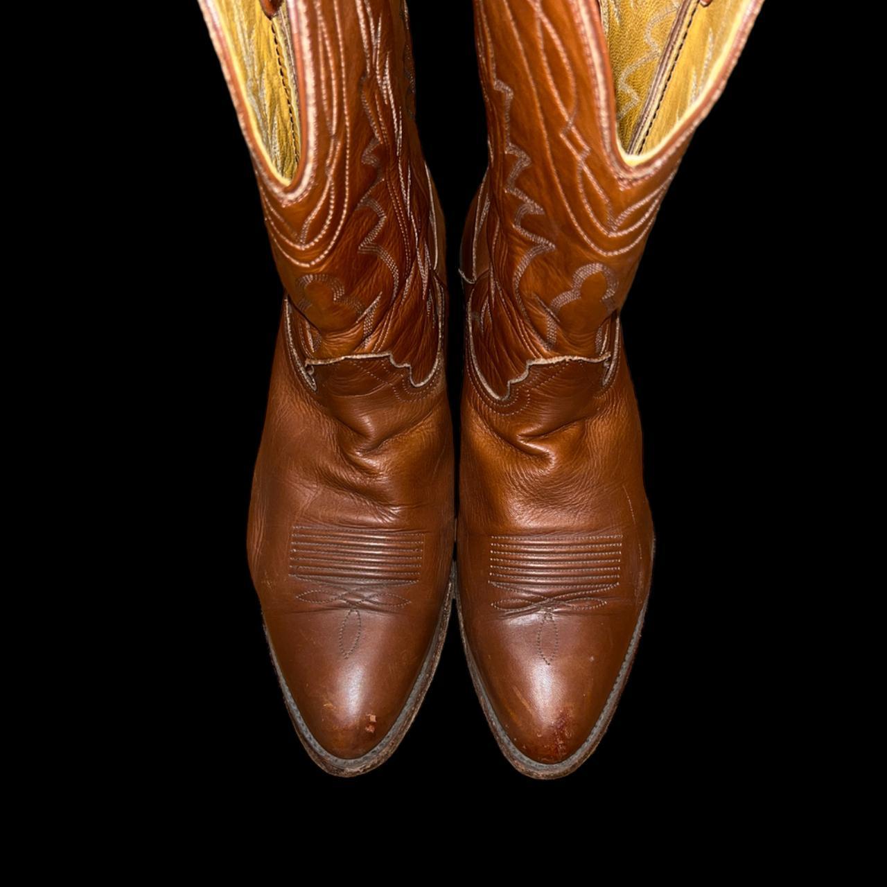 Vintage Nacona Cowboy Boots Made in USA Western... Depop