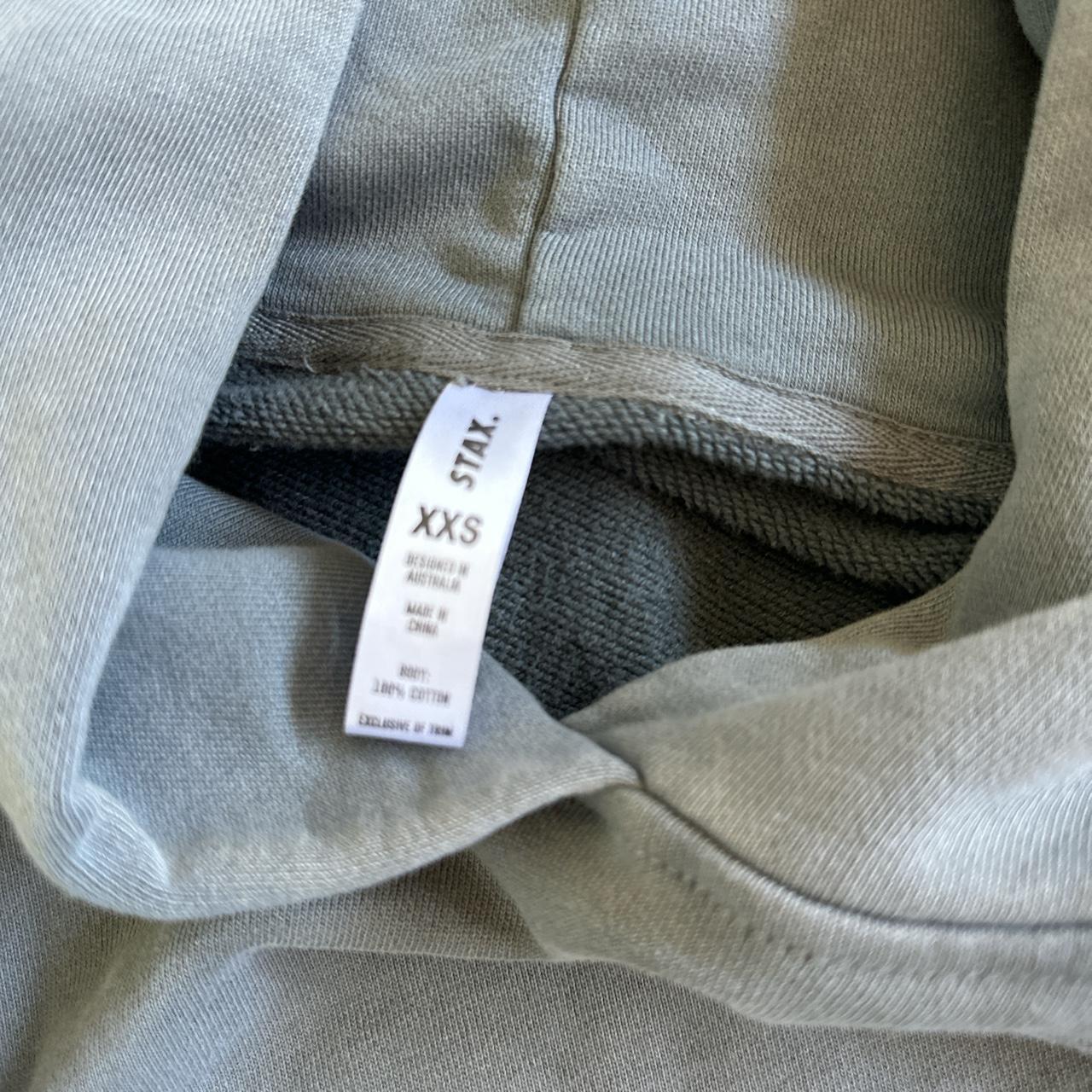 Washed Grey stax hoodie Pretty much brand new have... - Depop