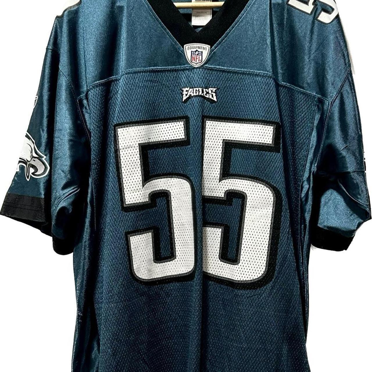 Stewart Bradley 55 Philadelphia Eagles Reebok on Field Jersey 