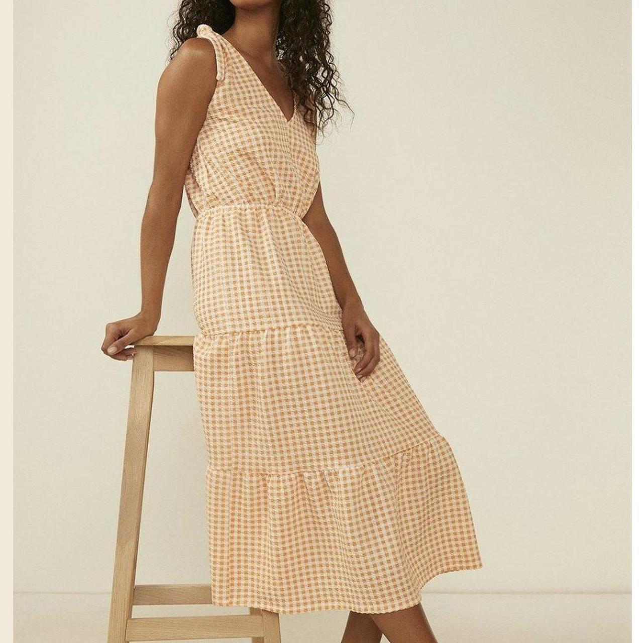 Oasis on sale gingham dress