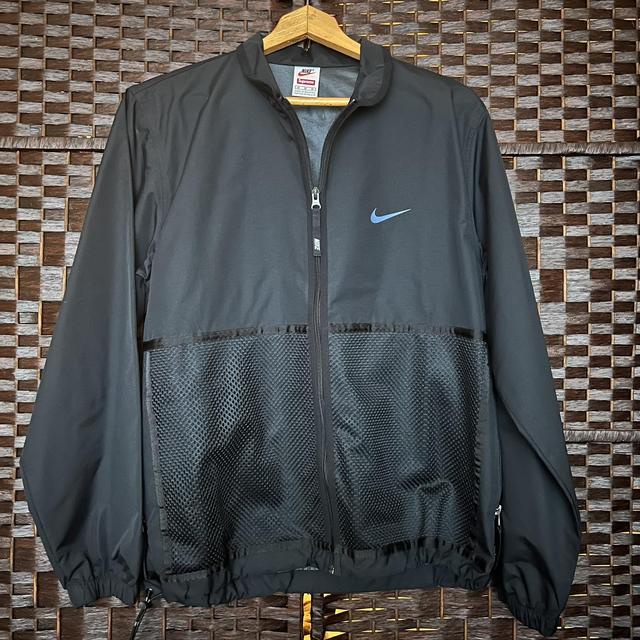 Supreme Nike Trail Running Jacket in black. From... - Depop