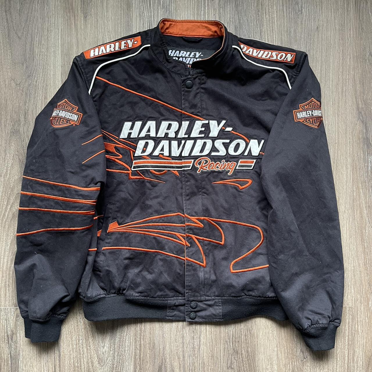 Harley Davidson Racing Screamin' Eagle Men's... - Depop