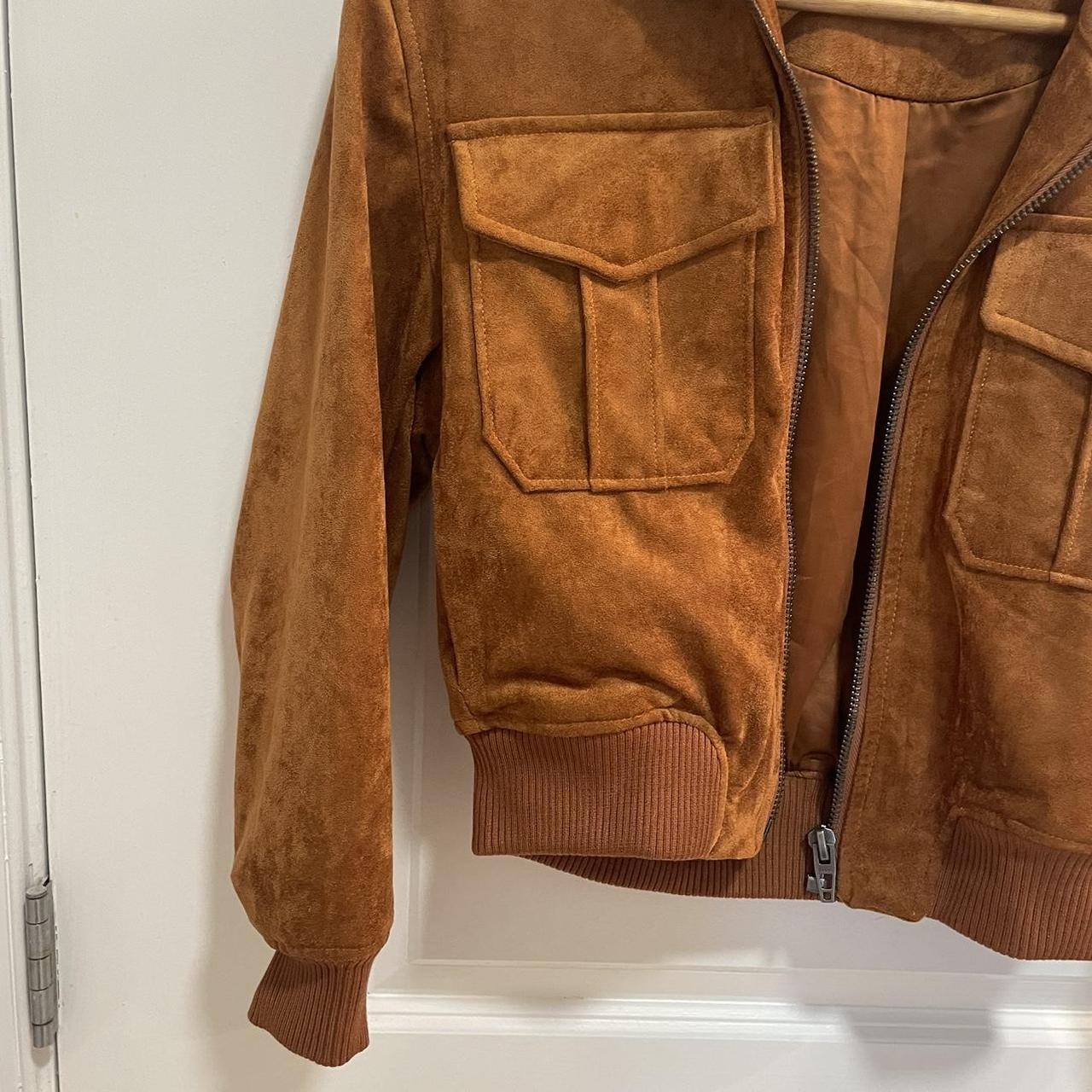 Blank NYC Women's Tan and Brown Jacket (5)