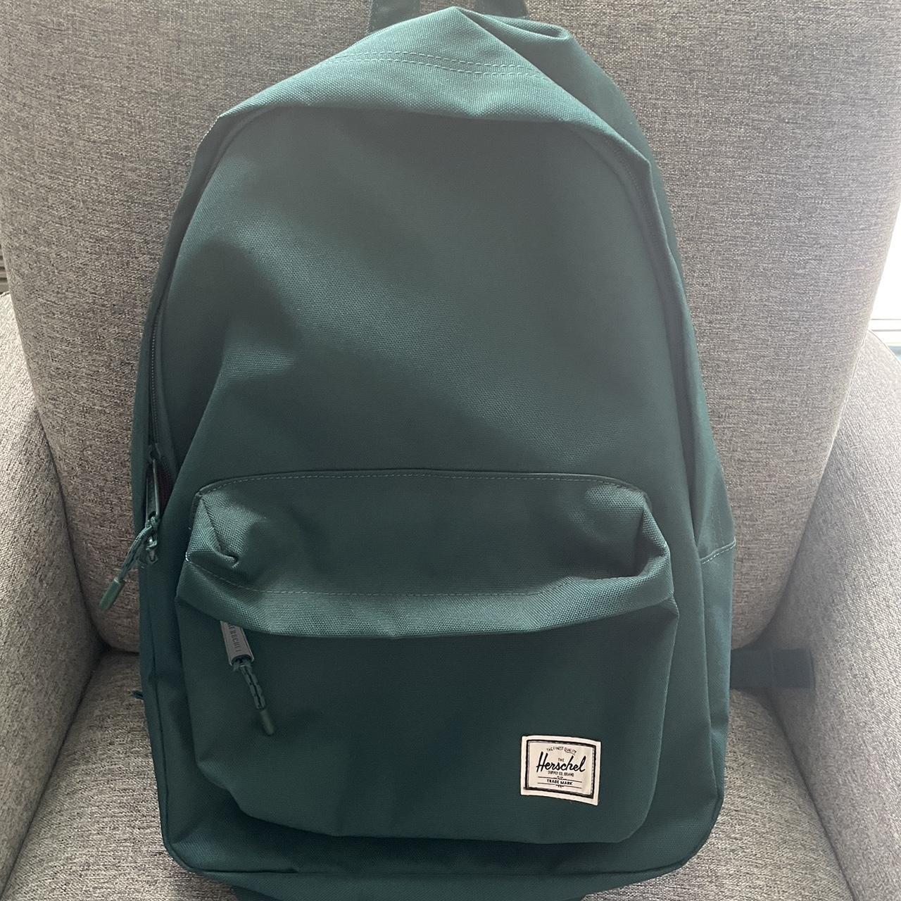 Herschel Teal Backpack In excellent condition,... - Depop