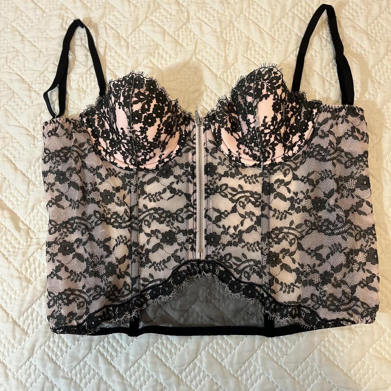 Lacey bustier/corset from VS. It's so cute but - Depop