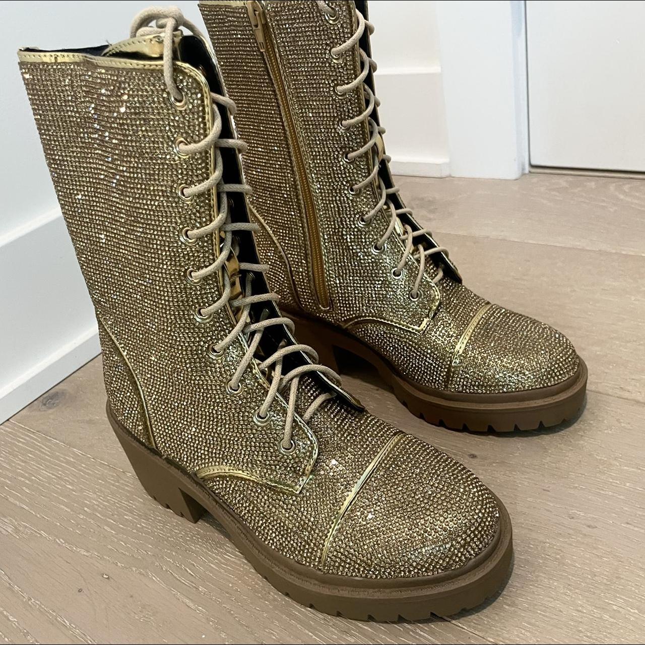 Vigo fiore rhinestone on sale boots