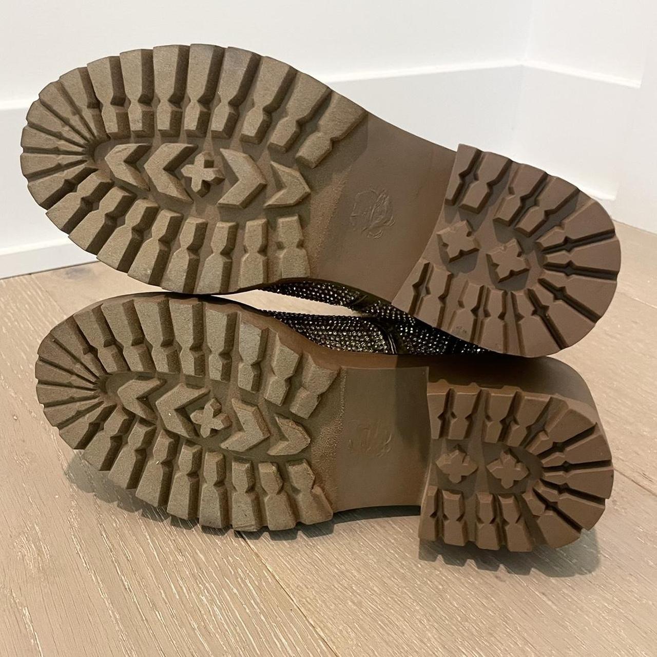 Gold rhinestone combat Brand is Vigo Depop