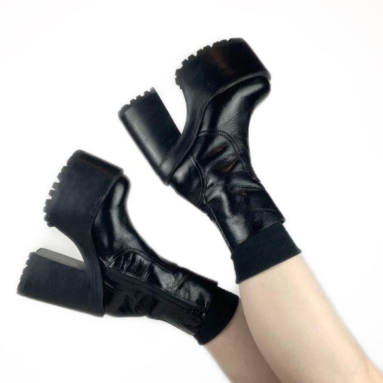 Jeffrey campbell hotsell deadz platform boots