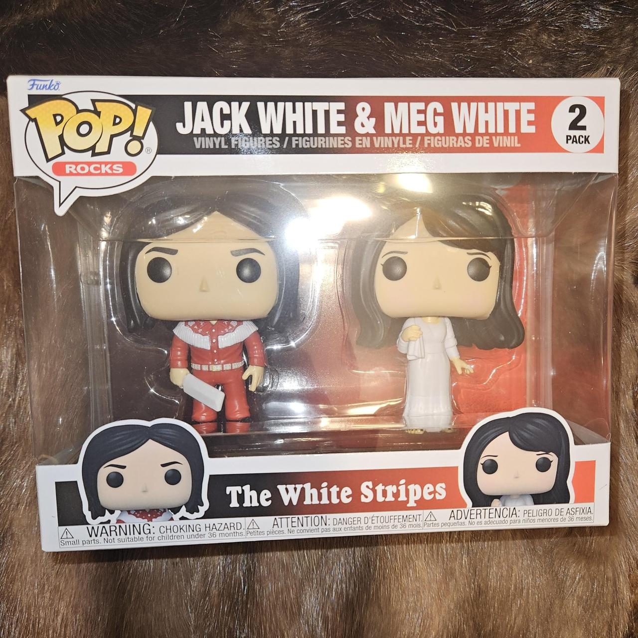 2 pack white stripes funko pop #funko #whitestripes - Depop