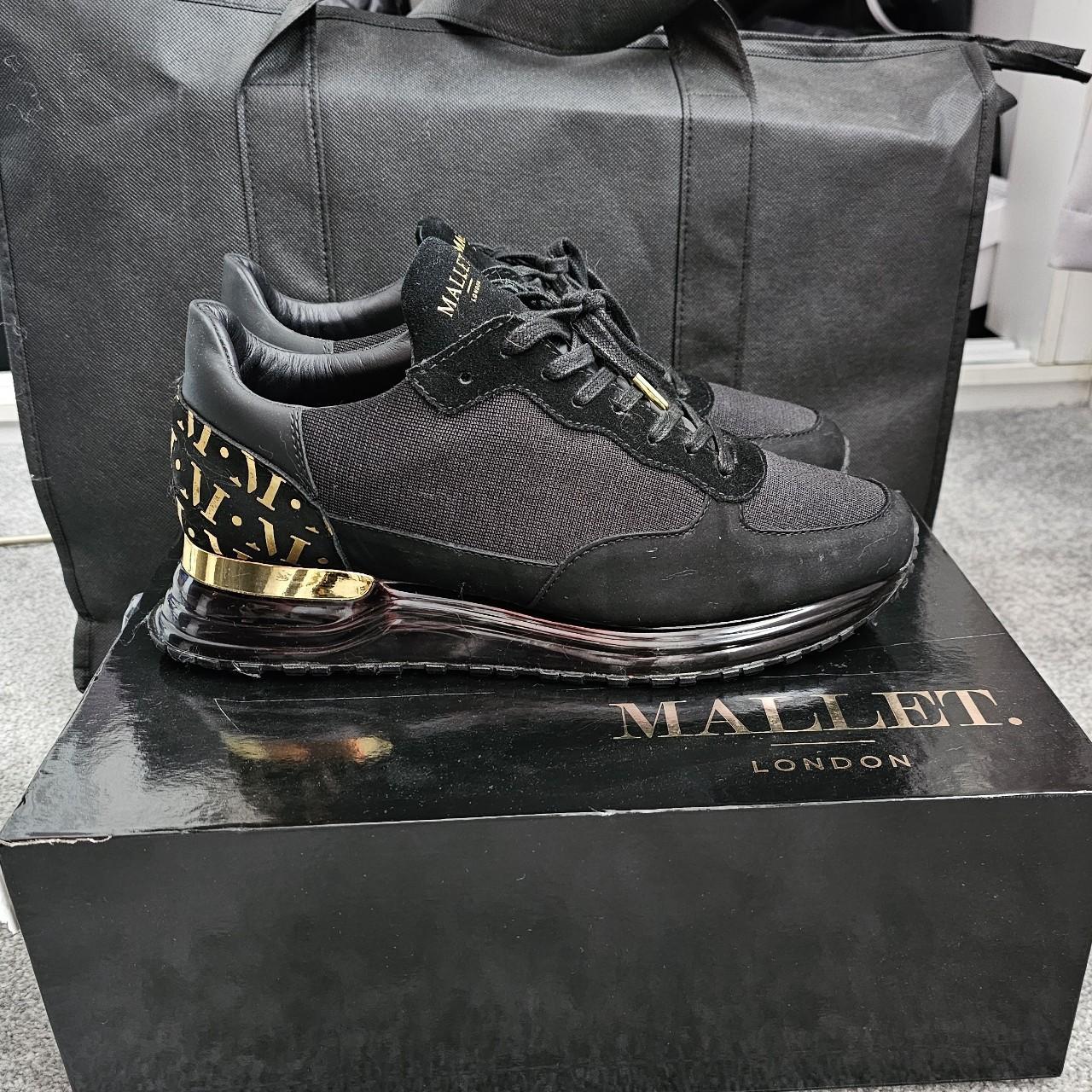 Mallet Trainers Worn once pretty much brand... Depop