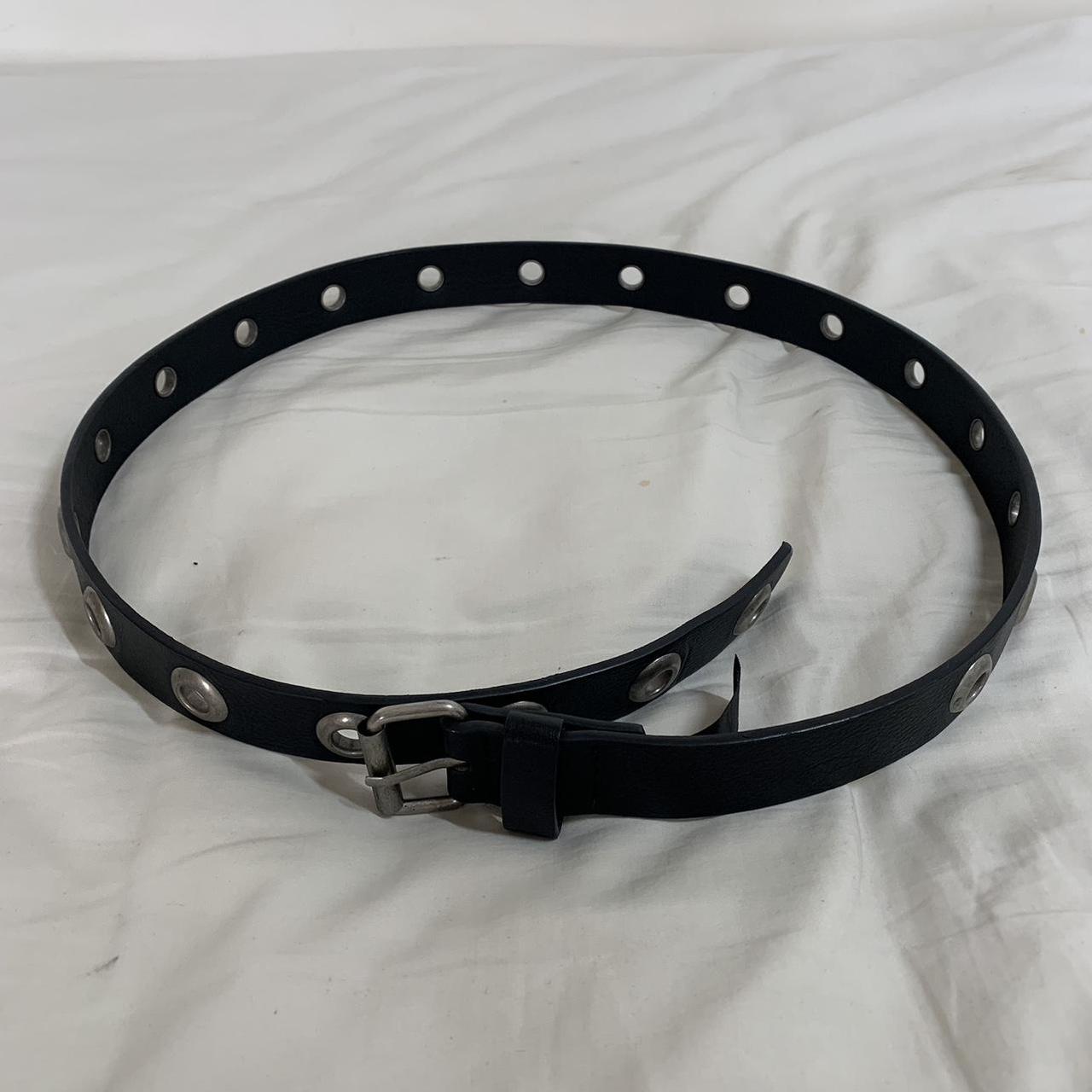 Brandy Melville eyelet black belt Depop