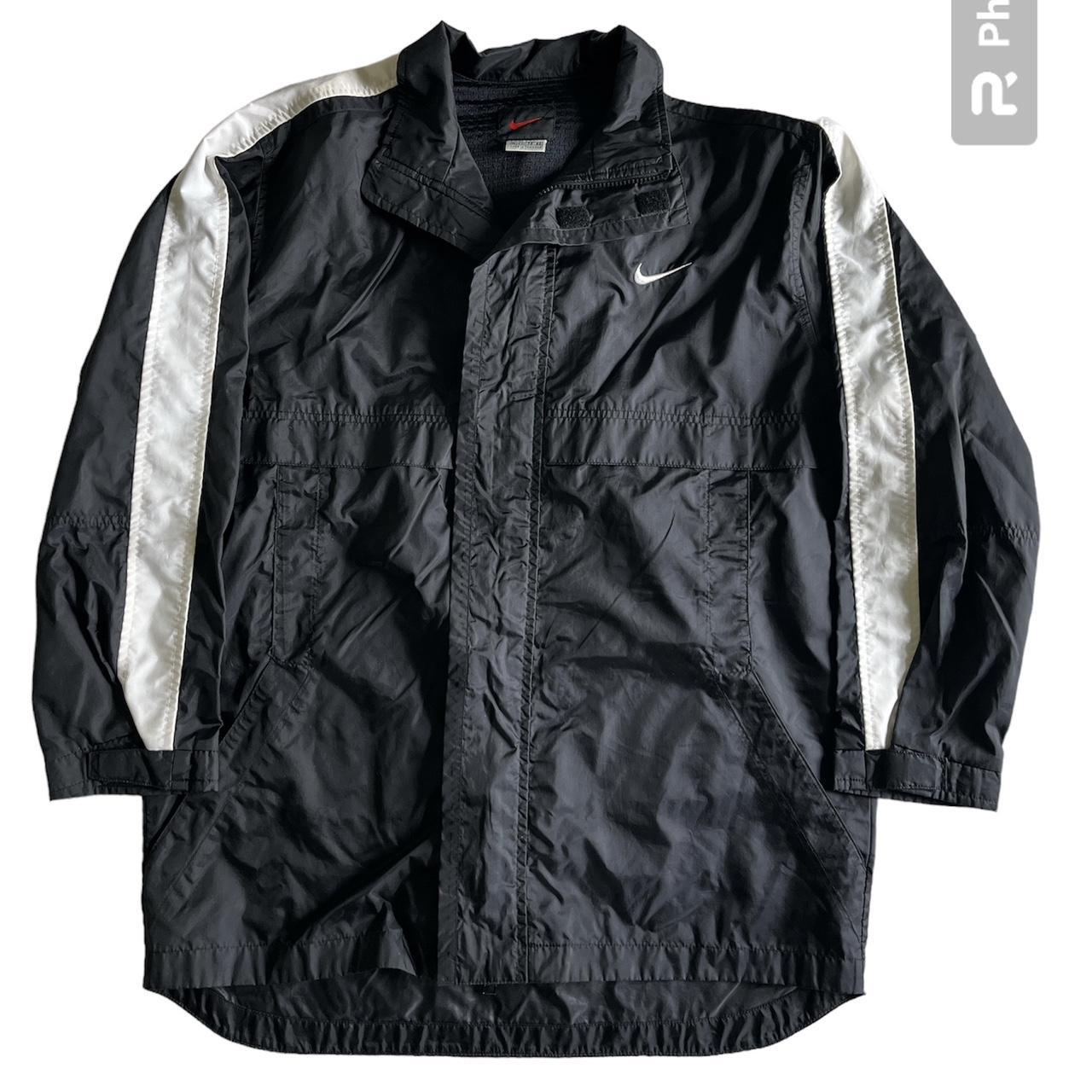 mens nike windbreaker black