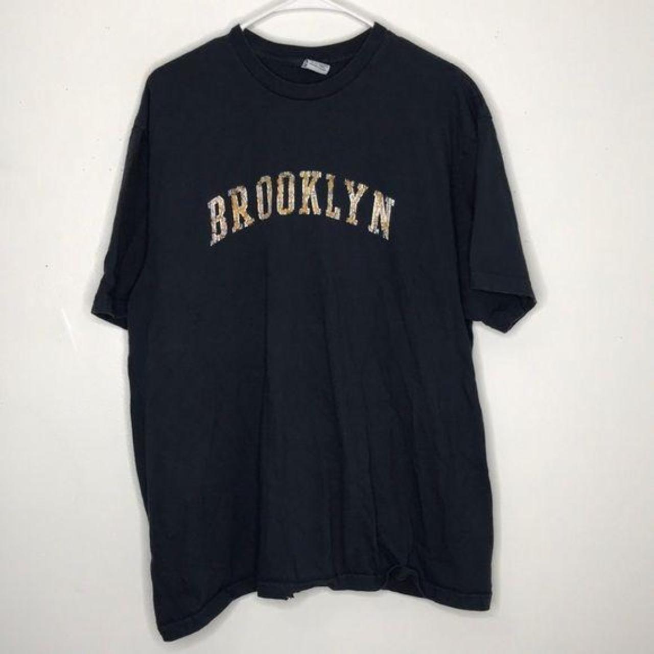 Old Navy Brooklyn T-shirt. Size XL. Color is a shade - Depop