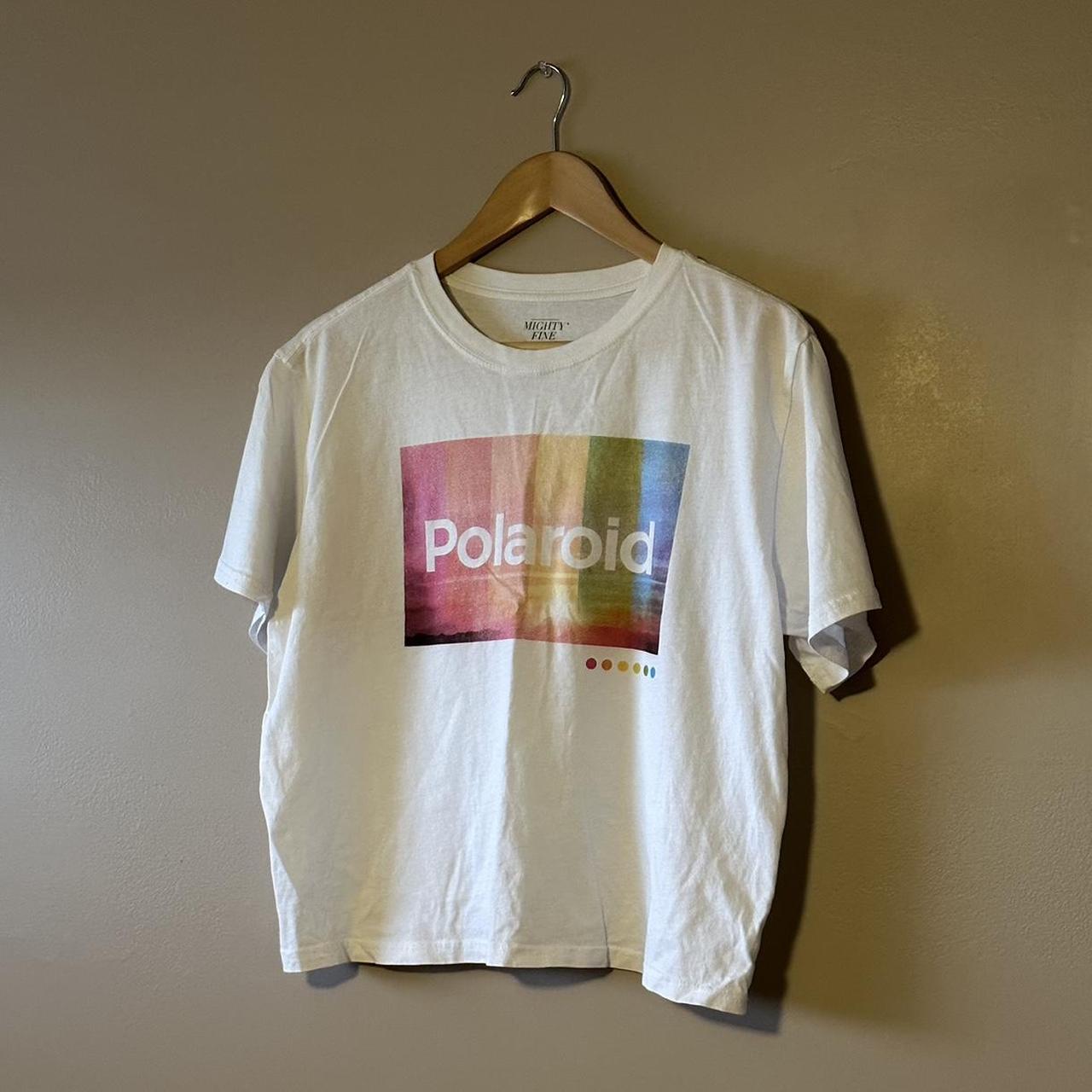 Polaroid shirt 2024 crop top