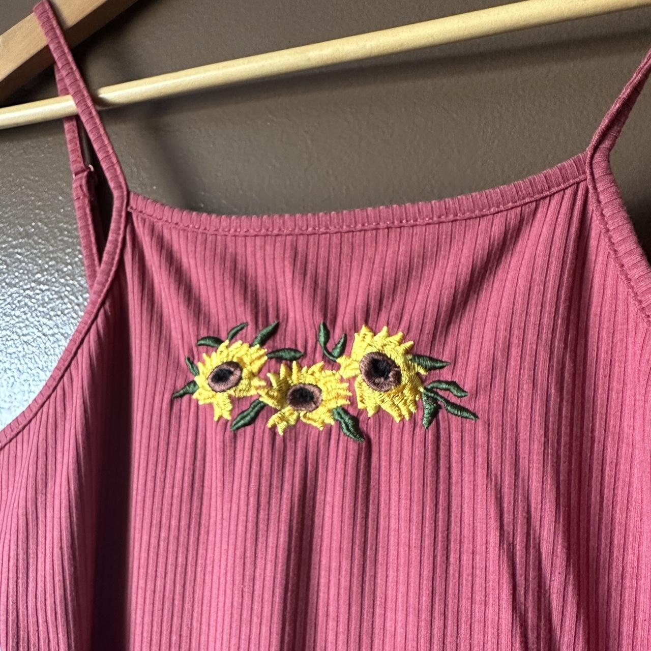 Sunflower mini dress Worn once size M #sunflower... - Depop