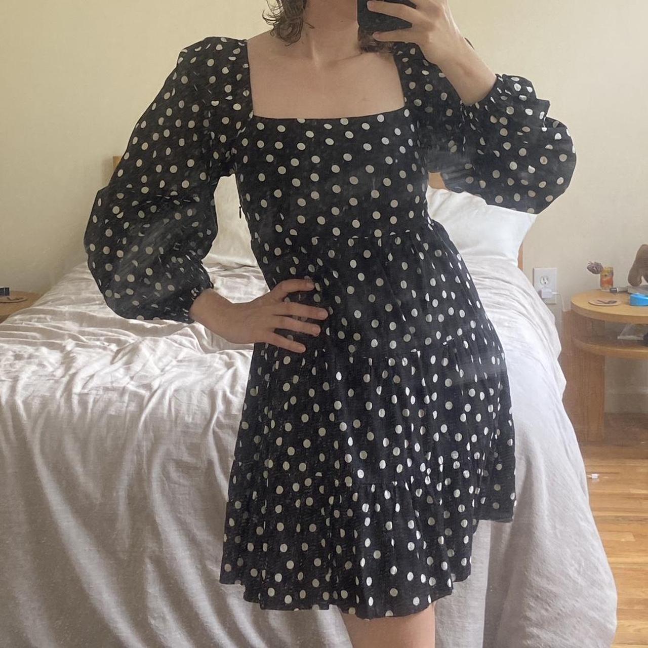 Faithfull the brand sales polka dot dress